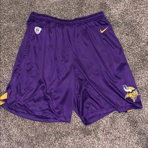 Minnesota Vikings Nike Dri Fit shorts